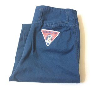 Vintage Blue High Waisted Pants